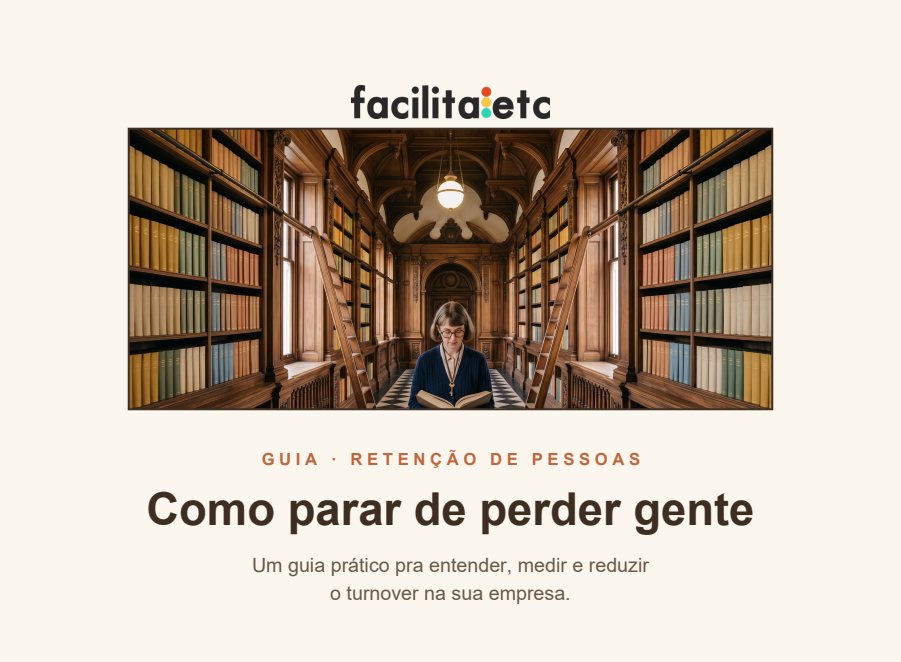 Capa do guia Como parar de perder gente